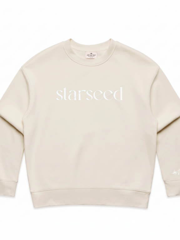 Women’s Sweatshirt | Starseed On a Mission | Sandstone